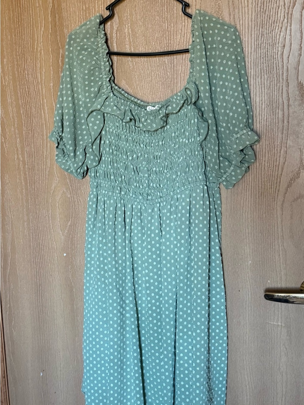 Sage Green Midi Dress